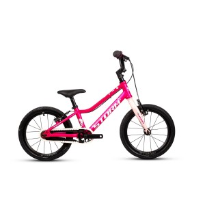 Rower dziecięcy Storm Polly 16 Light - ciemnoróżowy 1
