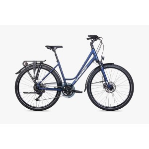 Rower trekkingowy Unibike Voyager Lady 026 - granatowy 1