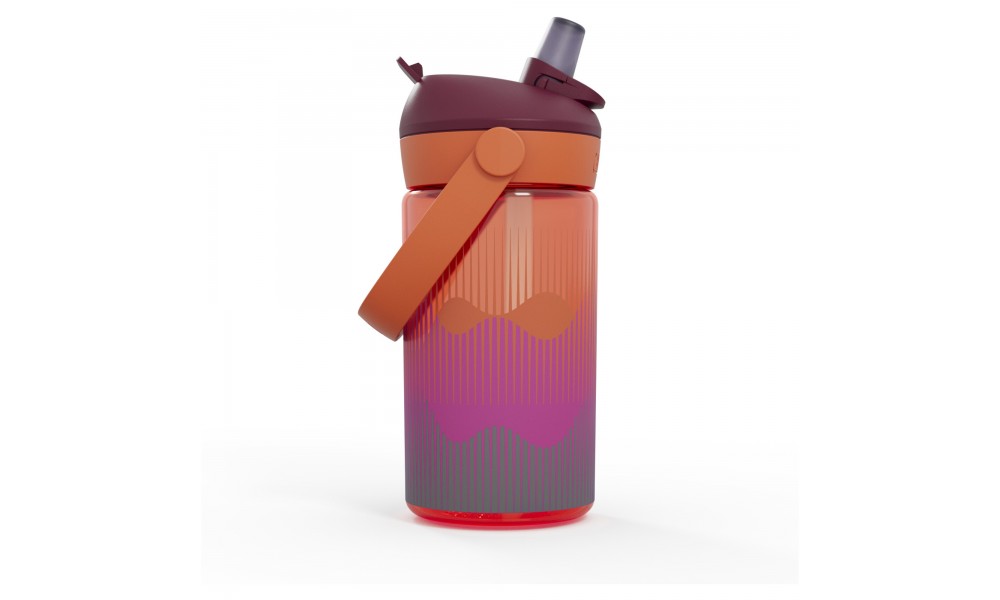 Butelka Tritanowa CAMELBAK Thrive Flip Straw Kids 400ml - fioletowo-pomarańczowy