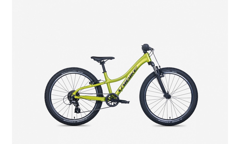 Rower młodzieżowy Unibike Smart 026 - limonkowy