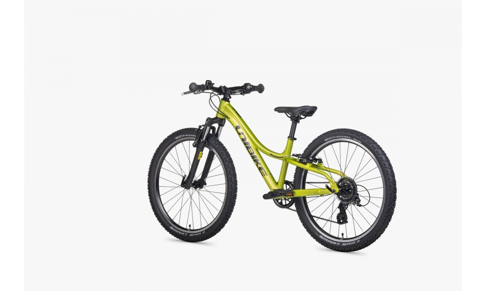 Rower młodzieżowy Unibike Smart 026 - limonkowy