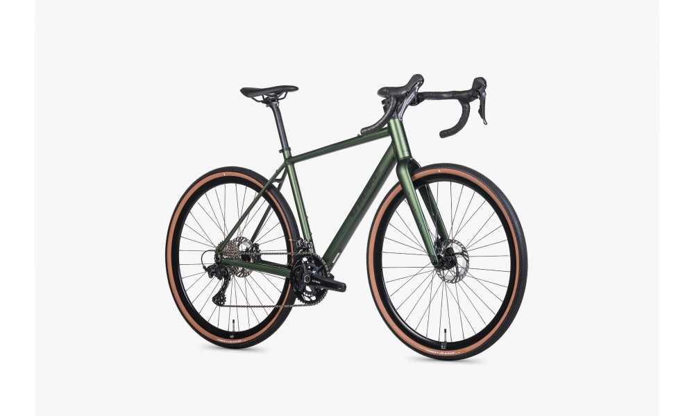 Rower gravel Unibike Geos 026 - zielony