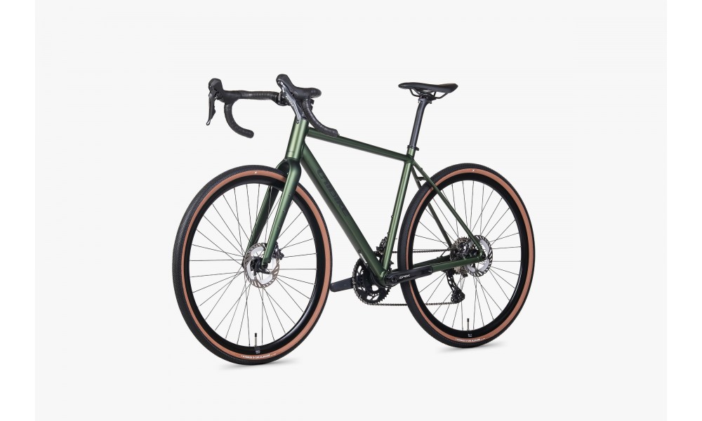 Rower gravel Unibike Geos 026 - zielony