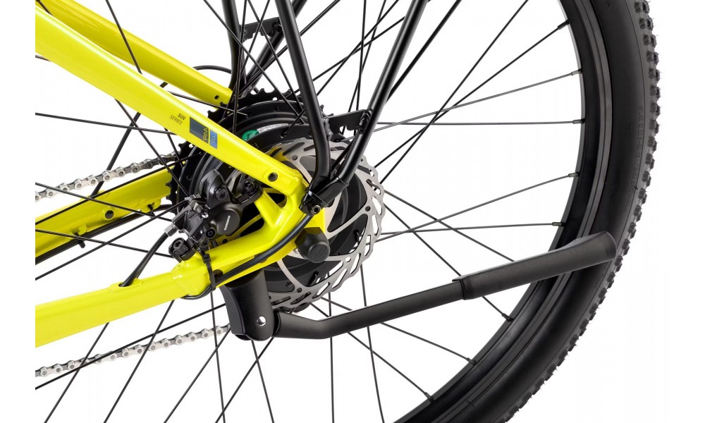 Rower crossowy elektryczny ROMET e-Modeco SUV 1.0 026 - limonkowy