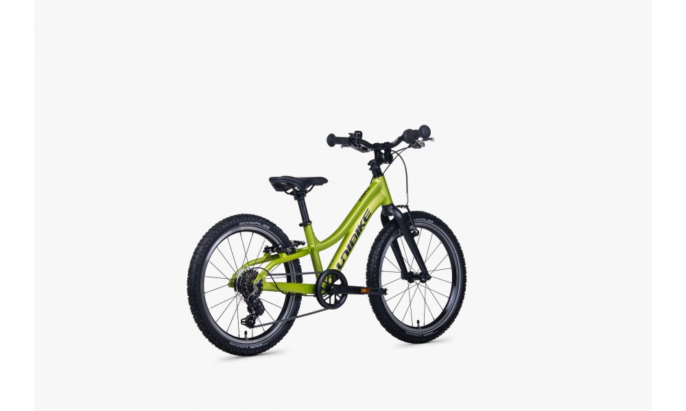 Rower dziecięcy Unibike Twist 026 - limonkowy
