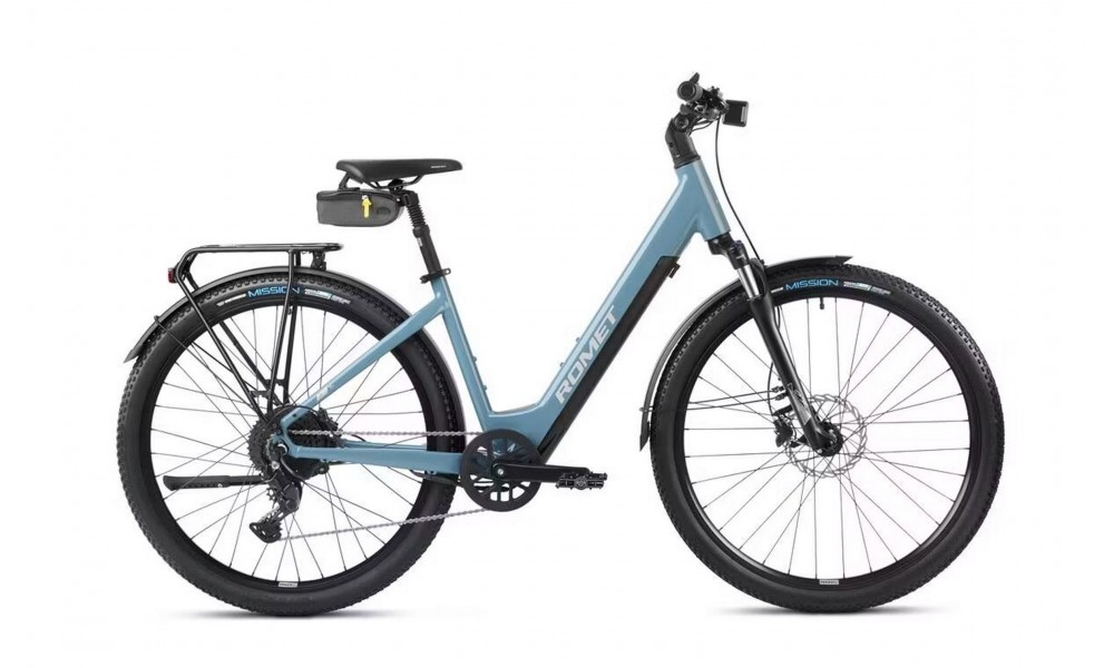 Rower crossowy elektryczny ROMET e-Modeco SUV 1.0 026 - szary