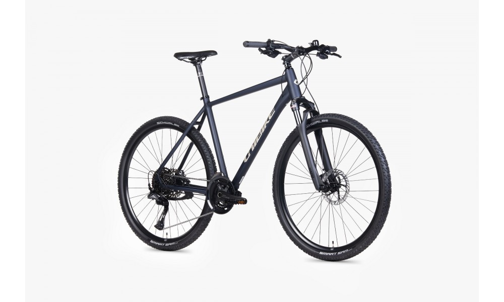 Rower crossowy Unibike Zethos Man 026 - granatowy