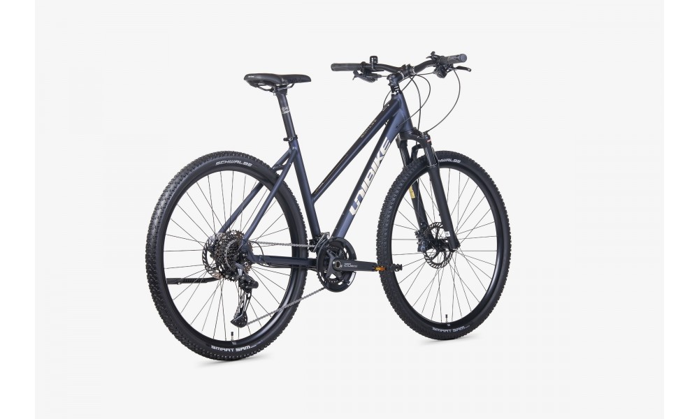 Rower crossowy Unibike Zethos Lady 026 - granatowy