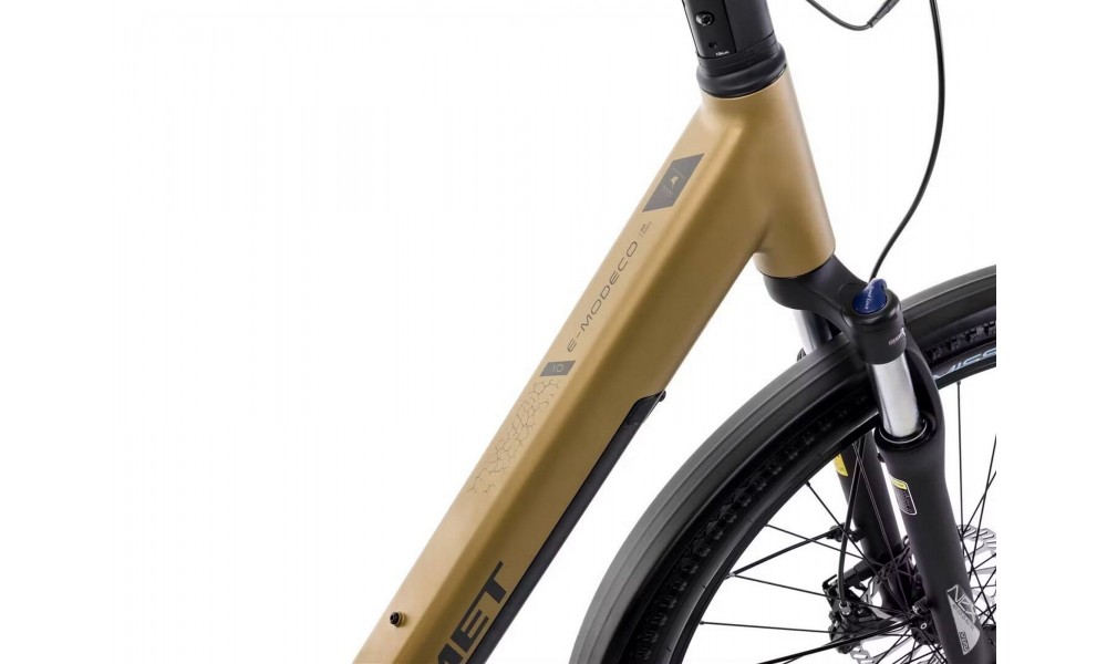 Rower crossowy elektryczny ROMET e-Modeco SUV 1.0 026 - złoty