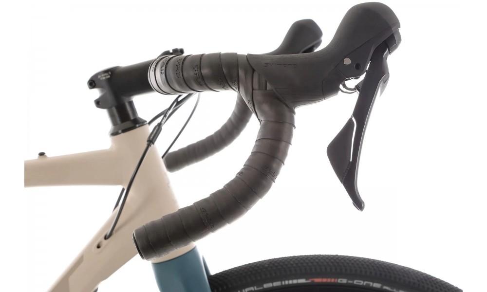 Rower gravel Romet Aspre 2 Wersja B - beżowo-zielony