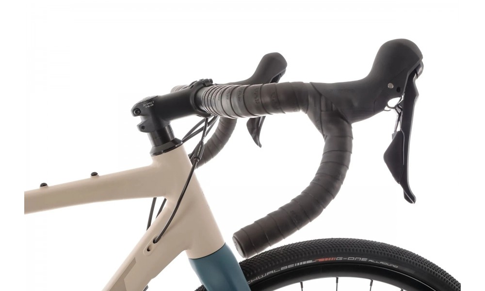 Rower gravel Romet Aspre 2 Wersja B - beżowo-zielony