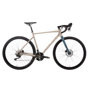 Rower gravel Romet Aspre 2 2024 Wersja B - beżowo-zielony 1