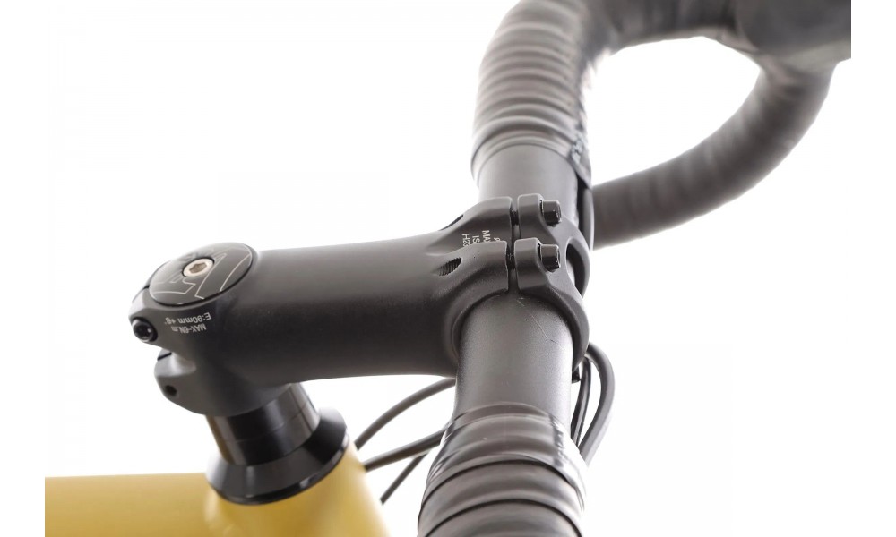 Rower gravel Romet Aspre 2 Wersja B - ciemnożółto-czarny