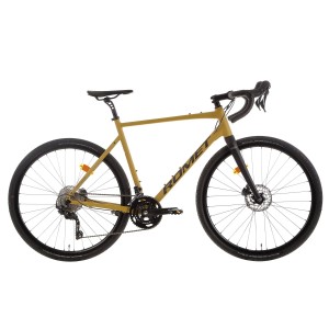 Rower gravel Romet Aspre 2 2024 Wersja B - ciemnożółto-czarny 1