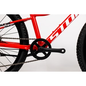 Rower młodzieżowy Storm Rocky 24 2HD - czerwony 2