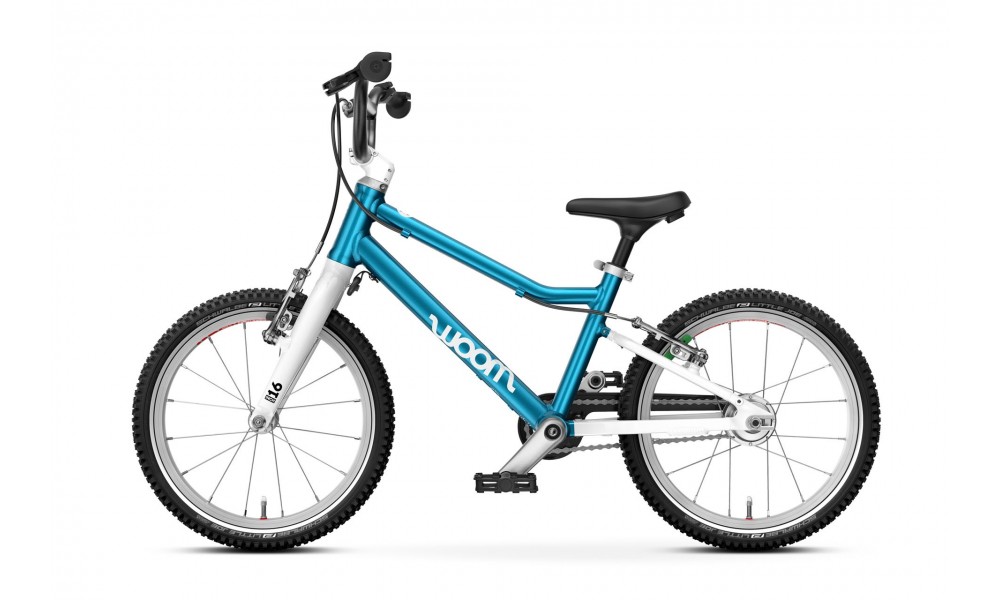Rower dziecięcy Woom GO 3 16" AUTOMAGIC - niebieski