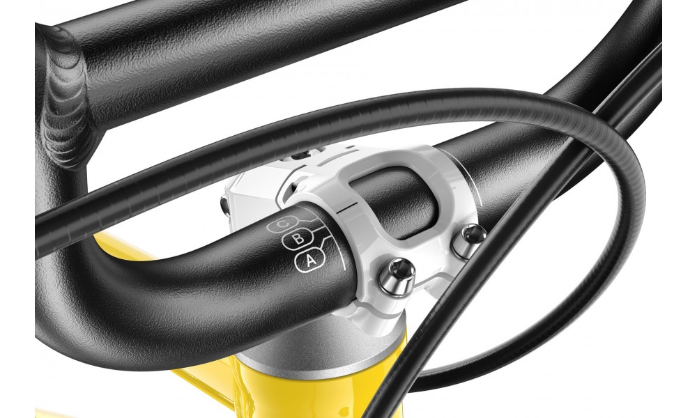 Rower dziecięcy Woom GO 3 16" AUTOMAGIC - żółty