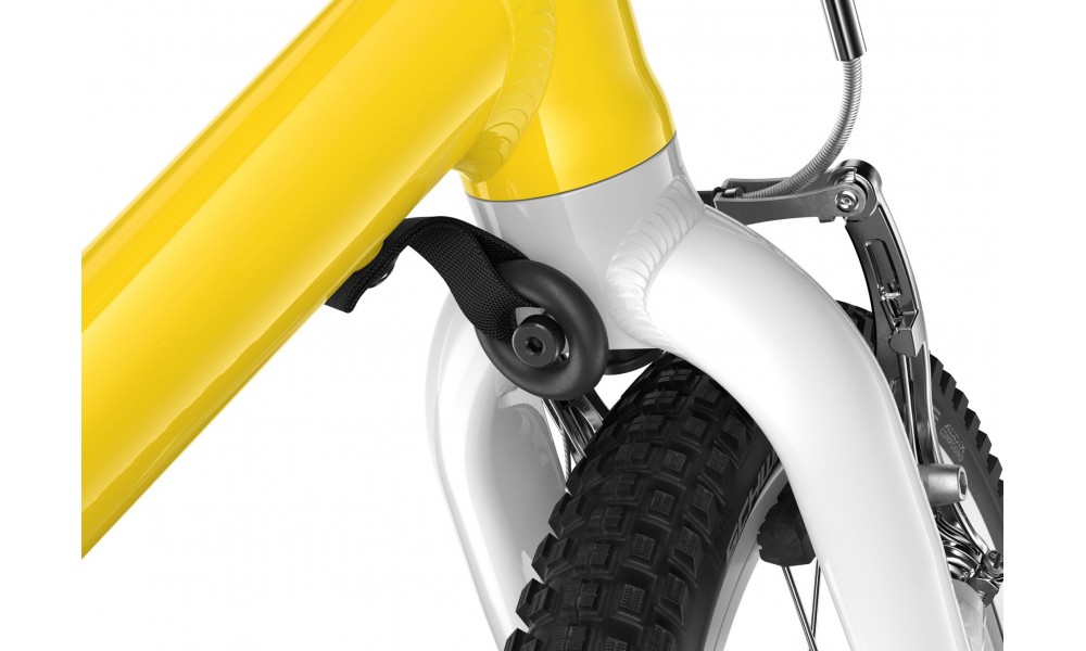 Rower dziecięcy Woom GO 3 16" AUTOMAGIC - żółty