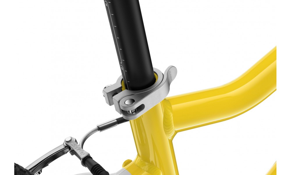 Rower dziecięcy Woom GO 3 16" AUTOMAGIC - żółty