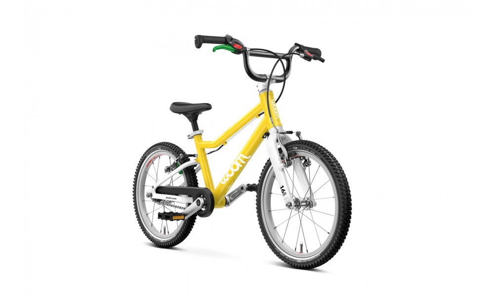 Rower dziecięcy Woom GO 3 16" AUTOMAGIC - żółty