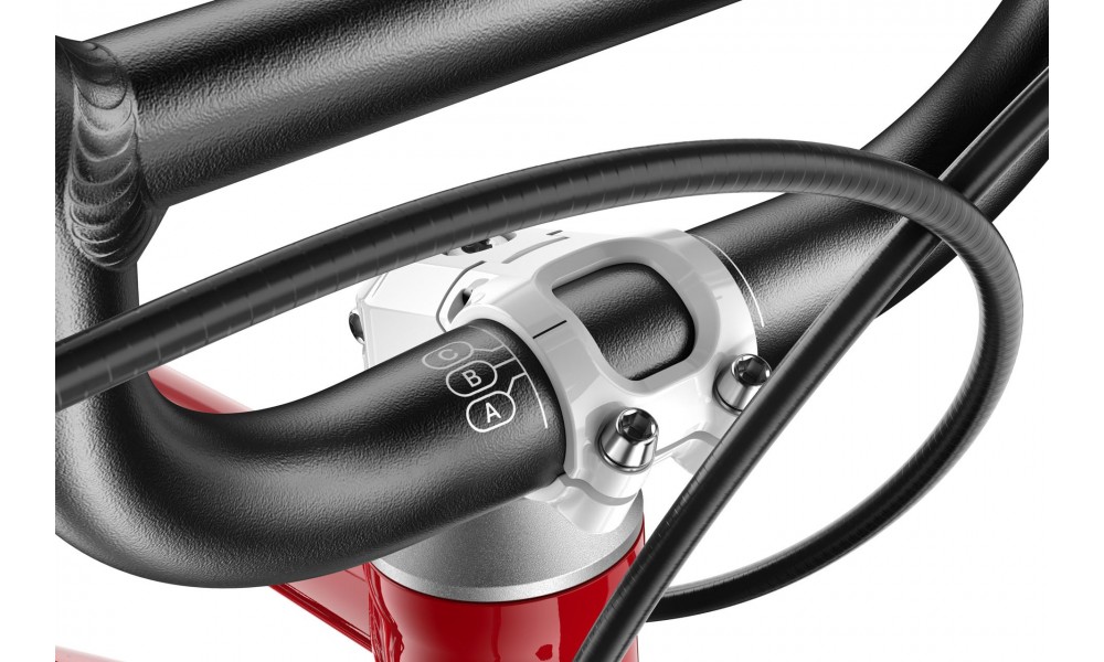 Rower dziecięcy Woom GO 3 16" AUTOMAGIC - czerwony