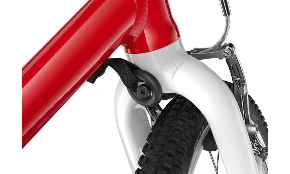 Rower dziecięcy Woom GO 3 16" AUTOMAGIC - czerwony