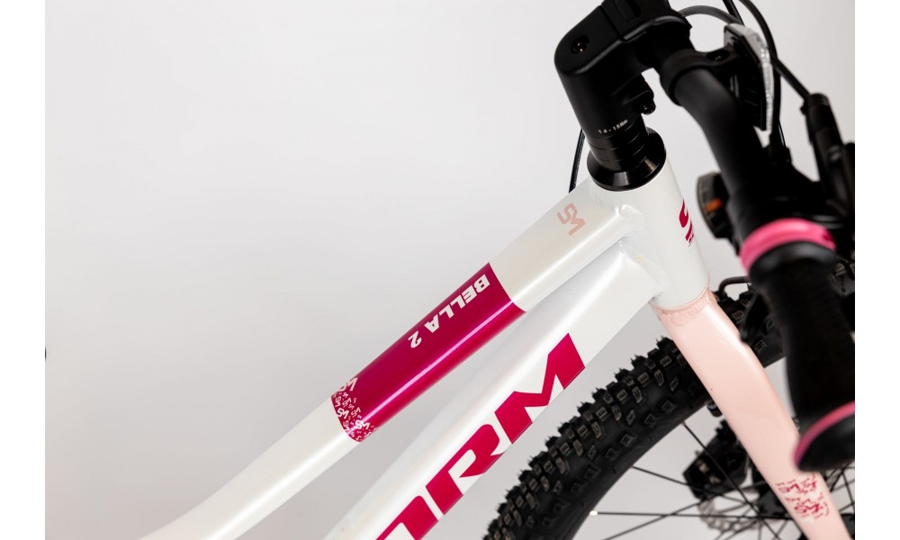 Rower młodzieżowy Storm Bella 24 2.0 2HD - biały