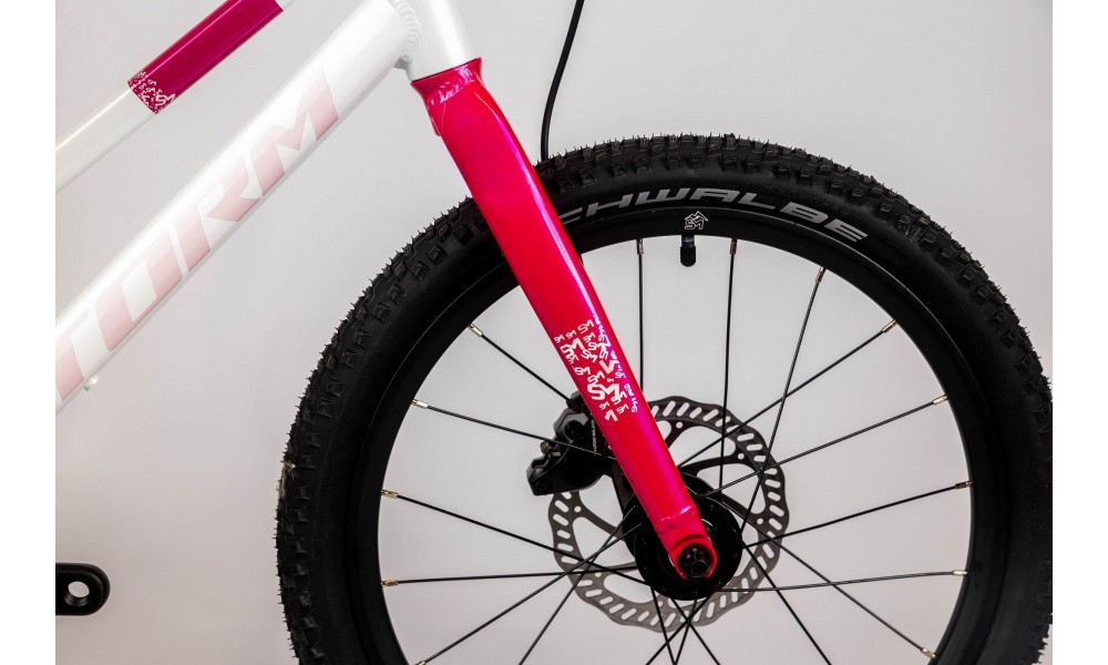 Rower dziecięcy Storm Bella 20 2HD - biały