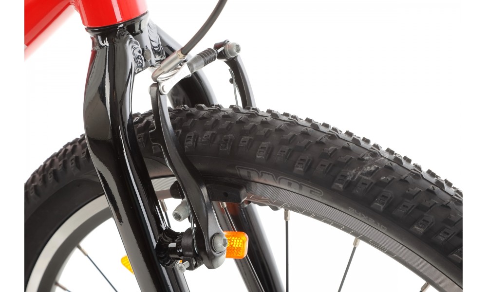 Rower młodzieżowy Storm Rocky 24 - czerwony