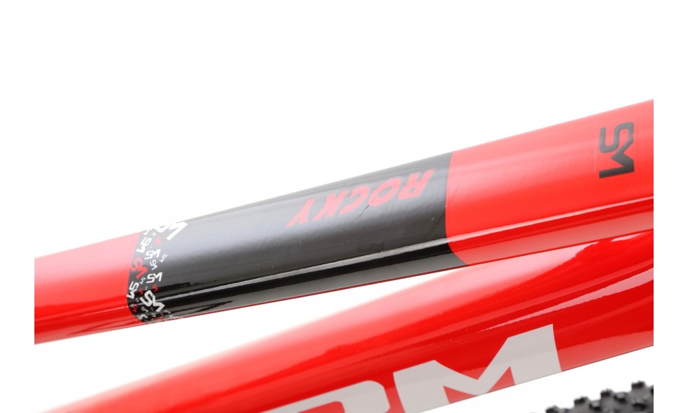 Rower młodzieżowy Storm Rocky 24 - czerwony