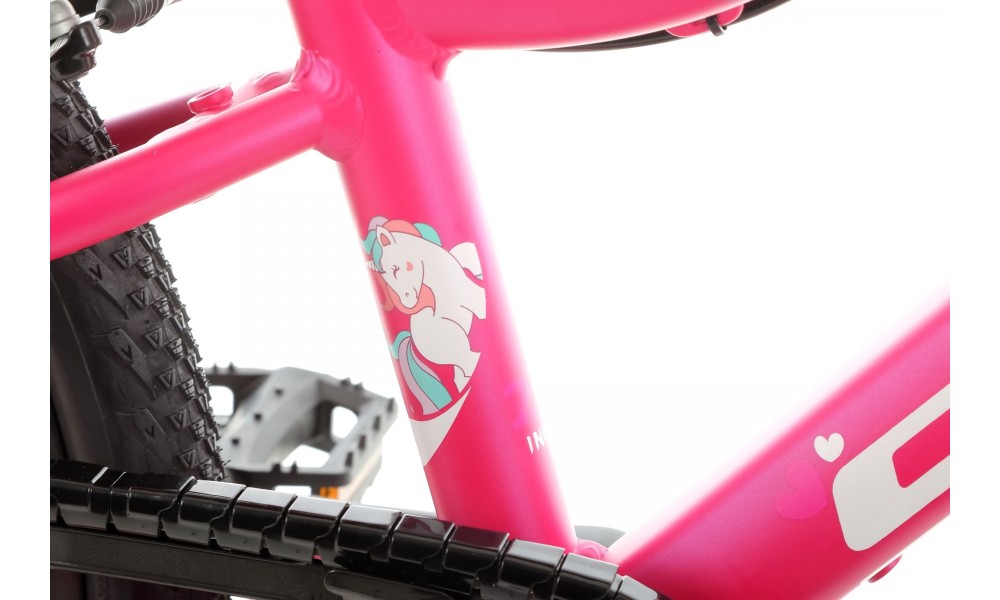 Rower dziecięcy Storm Polly 20 Light - ciemnoróżowy