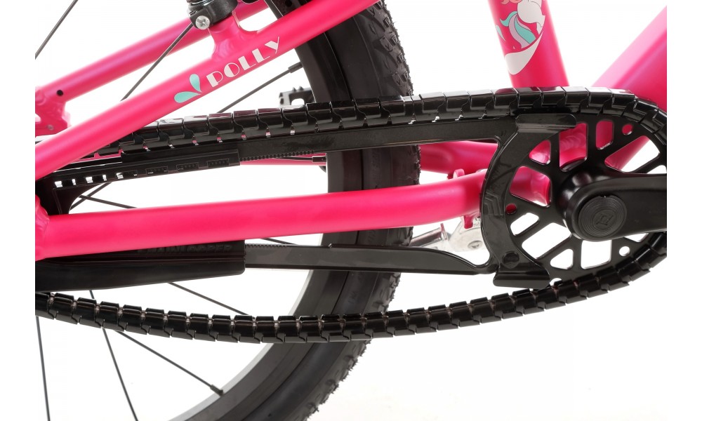 Rower dziecięcy Storm Polly 20 Light - ciemnoróżowy