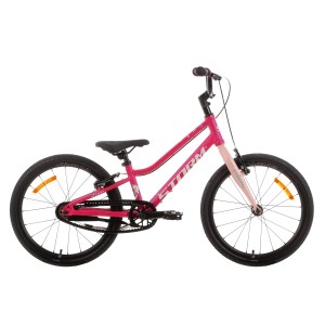 Rower dziecięcy Storm Polly 20 Light - ciemnoróżowy 1