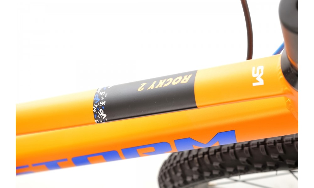 Rower dziecięcy Storm Rocky 20 2HD - pomarańczowy