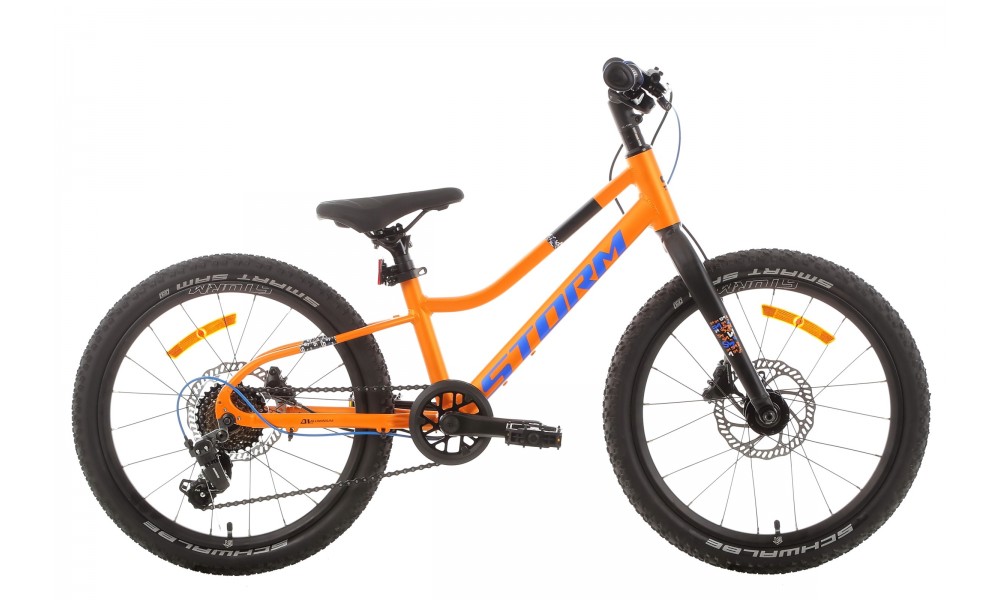Rower dziecięcy Storm Rocky 20 2HD - pomarańczowy