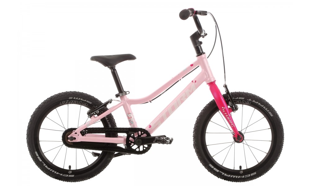 Rower dziecięcy Storm Polly 16 Light - różowy