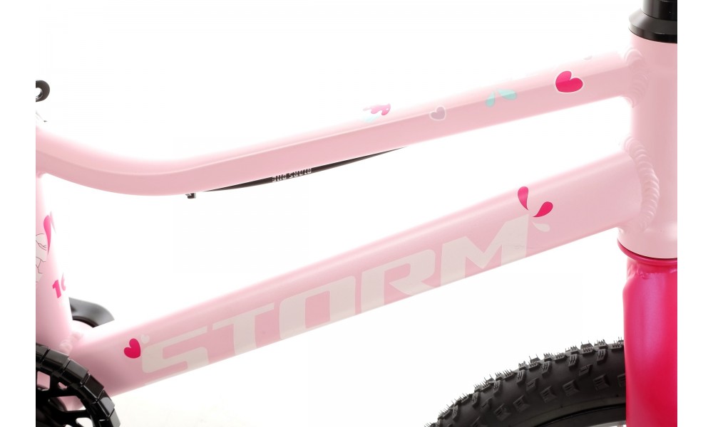 Rower dziecięcy Storm Polly 16 Light - różowy