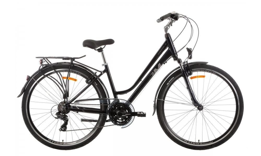 Rower trekkingowy Storm Marathon 1.0 Lady - granatowy