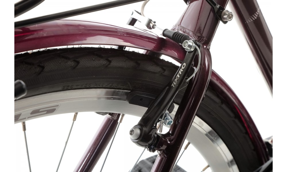 Rower trekkingowy Storm Marathon 1.0 Lady - fioletowy