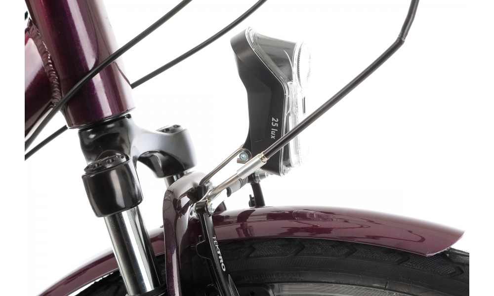 Rower trekkingowy Storm Marathon 1.0 Lady - fioletowy