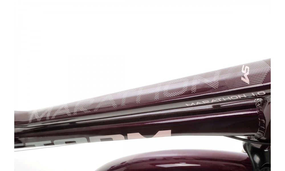 Rower trekkingowy Storm Marathon 1.0 Lady - fioletowy