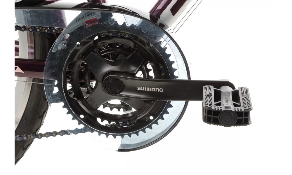 Rower trekkingowy Storm Marathon 1.0 Lady - fioletowy