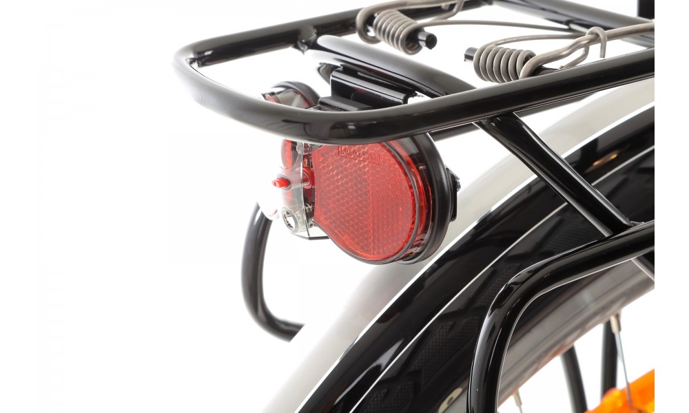 Rower trekkingowy Storm Marathon 1.0 Lady - czarno-różowy