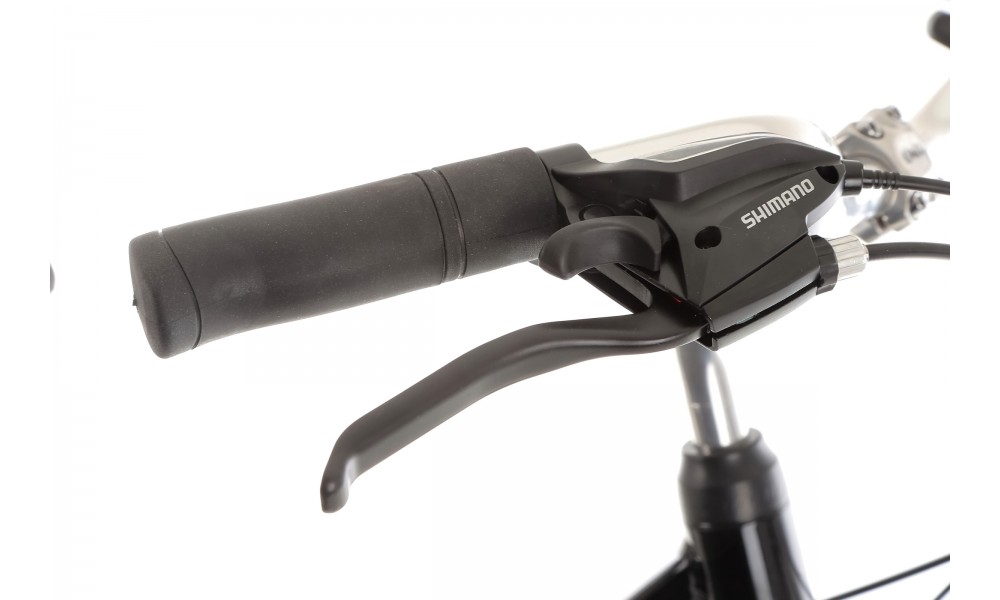 Rower trekkingowy Storm Marathon 1.0 Lady - czarno-różowy