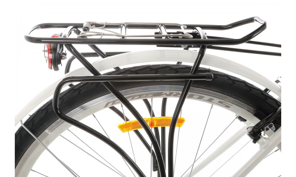 Rower trekkingowy Storm Marathon 1.0 Lady - perłowy