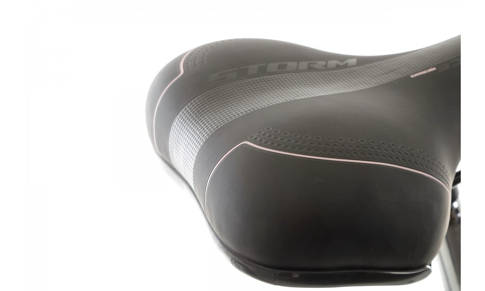 Rower trekkingowy Storm Marathon 1.0 Lady - perłowy