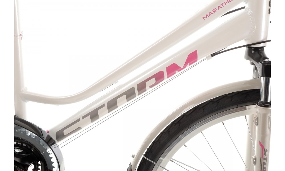 Rower trekkingowy Storm Marathon 1.0 Lady - cappuccino