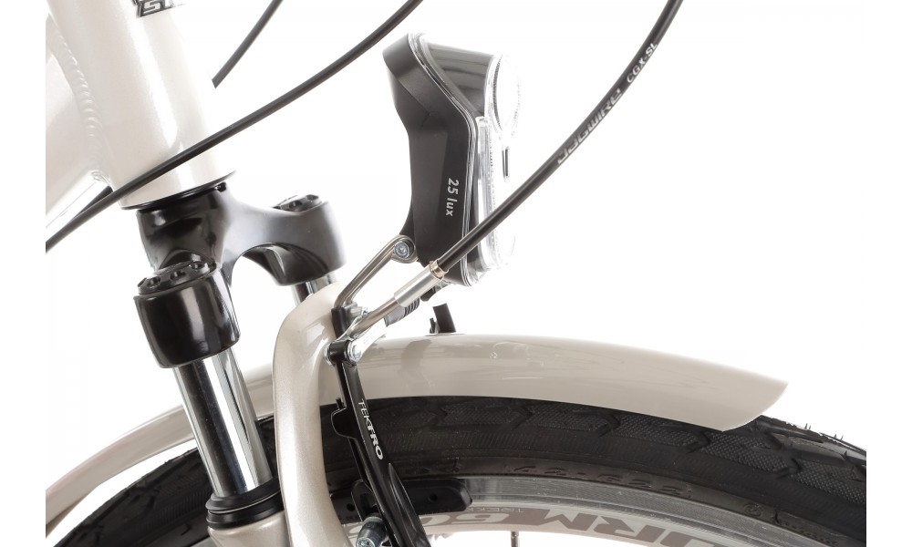 Rower trekkingowy Storm Marathon 1.0 Lady - cappuccino