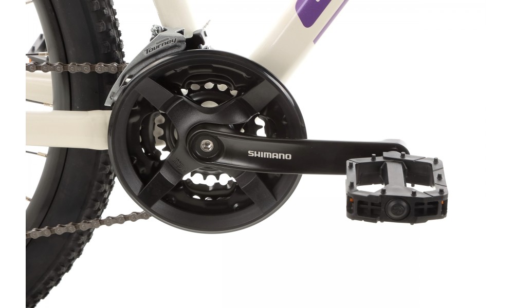 Rower górski Storm Trail Lady 1.0 27,5 - biało-fioletowy