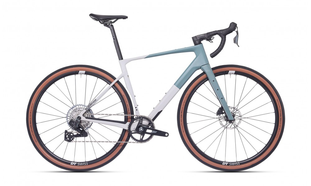 Rower gravel Superior XR 9.5 GRA 026 - niebiesko-szary